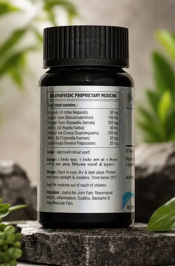 ALPH Ortho Care composition label